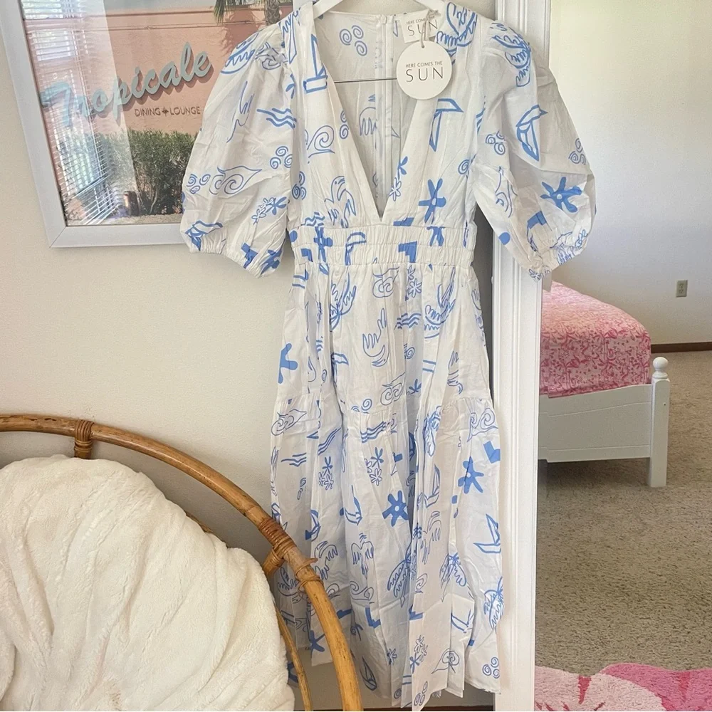 Fortunate One By The Seaside Dress - Picture 5 of 6